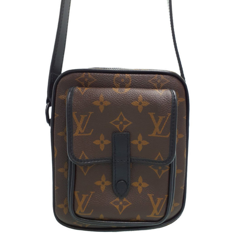 Louis Vuitton Macassar Christopher Wearable Wallet Black